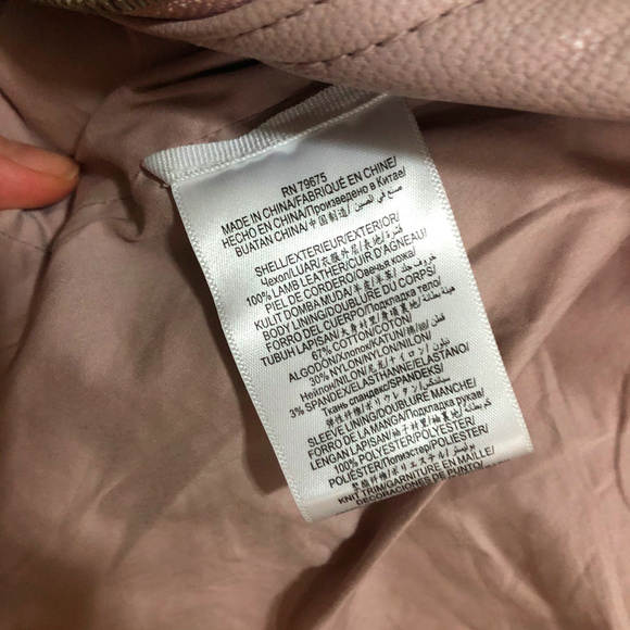 BCBG MAX AZRIA Leather Moto Jacket - Picture 9 of 12